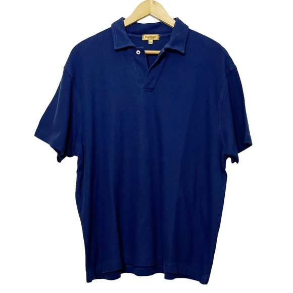 Paul Stuart Blue Polo Shirt - Picture 1 of 8